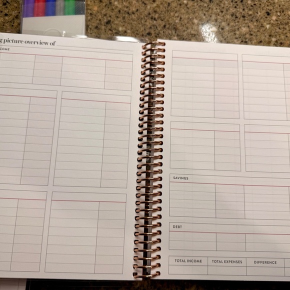 💰 Erin Condren A5 Budget Planner Bundle - Picture 6 of 16